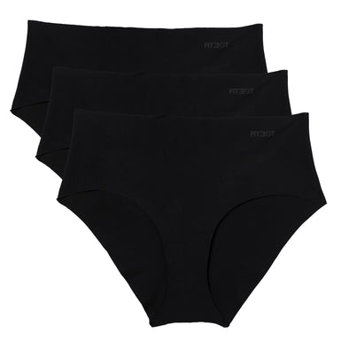 Ultralight Invisible Seamless Brief Knickers, 3 Pack